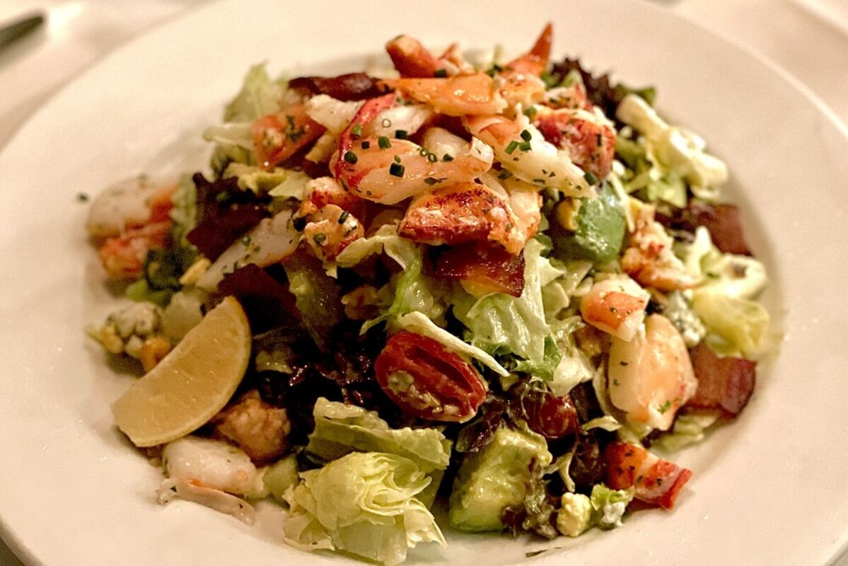 The%20Seafood%20Cobb%20Salad%20with%20lobster%20and%20shrimp%20on%20top%20from%20Ocean%20Prime%20Beverly%20Hills%20restaurant%2E